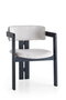 Hanah Home Silla CO-045 Crema y Negro